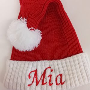 Baby Personalised Santa Hat