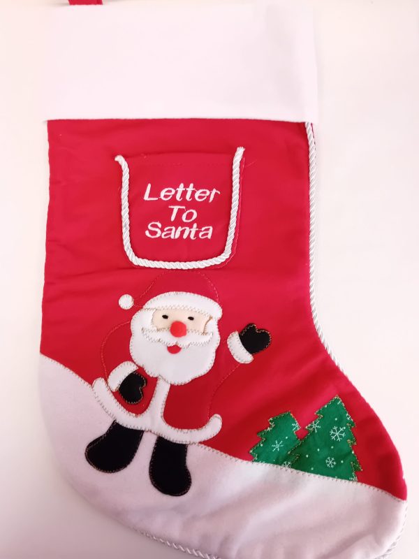 Letter to Santa Personalised Christmas Stocking