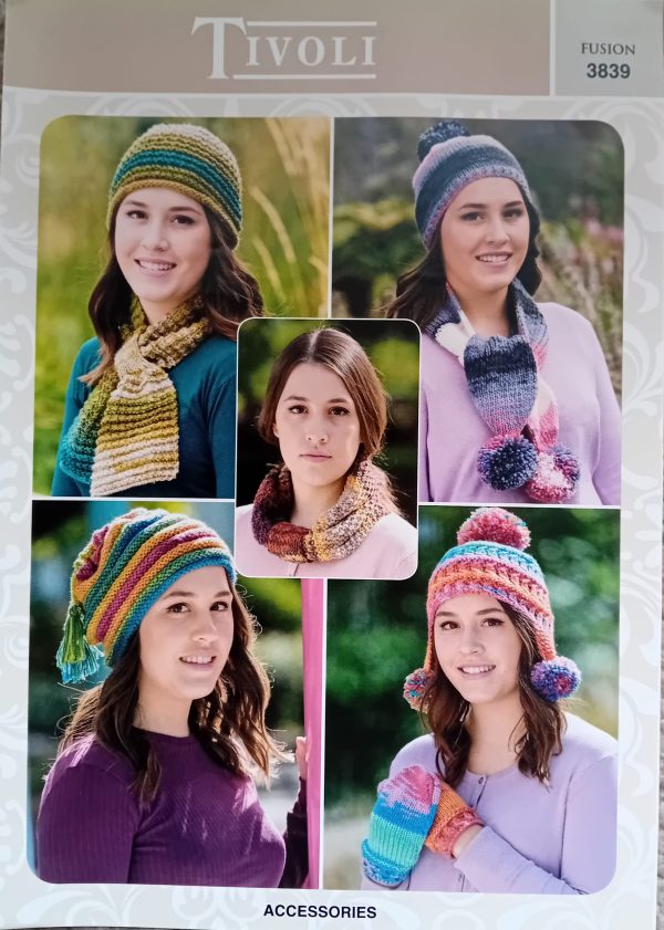 Vintage Knitting Patterns Tivoli Accessories