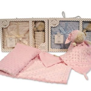 Beautiful Boxed Blanket and Comforter Set